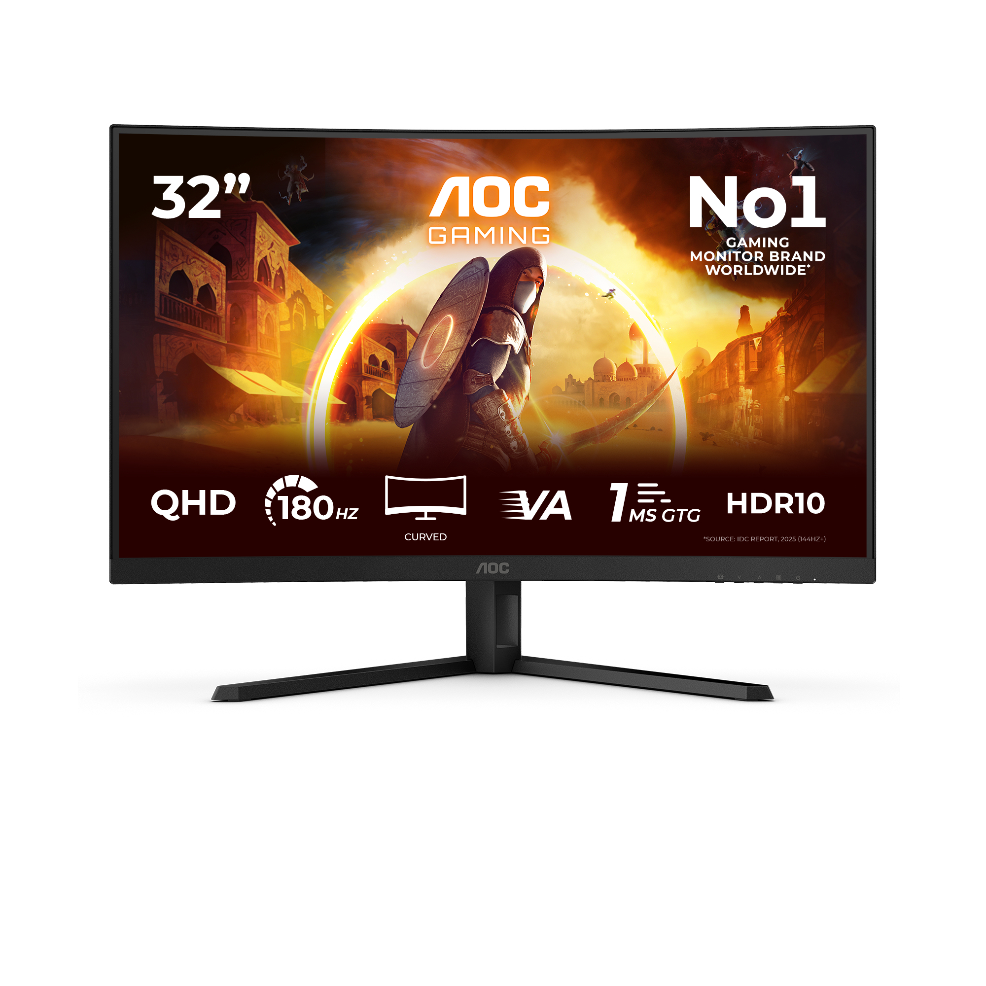 AOC G4 CQ32G4VE pantalla para PC 80 cm (31.5") 2560 x 1440 CQ32G4VE