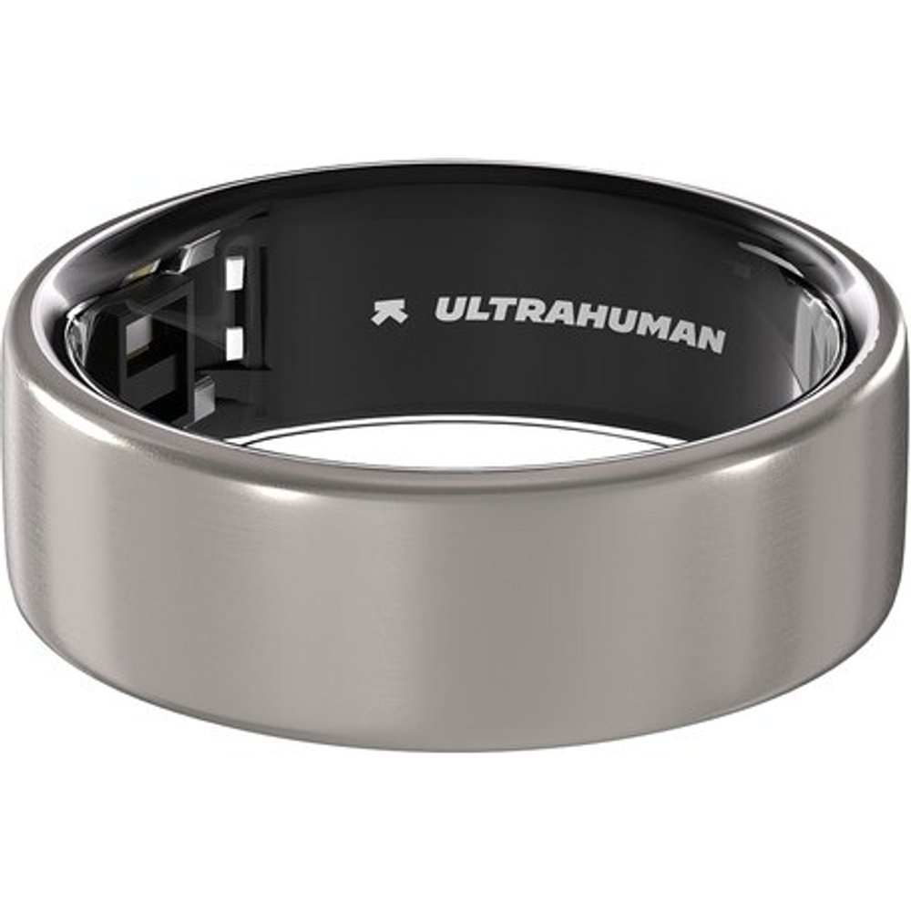 Ultrahuman - Anillo inteligente Ultrahuman Air Ring Raw Titanium.
