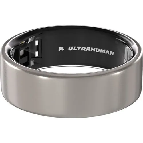 Ultrahuman - Anillo inteligente Ultrahuman Air Ring Raw Titanium.