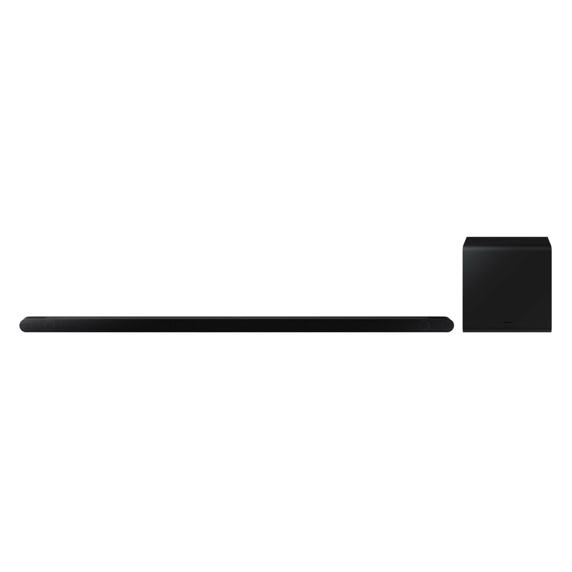 Samsung - Barra de sonido UltraSlim Samsung 2024 HW-S800D, 3.1.2, Dolby Atmos, DTS: X, 330W, Subwoofer inalámbrico SLIM, Wi-Fi, Compatible con Asisten.