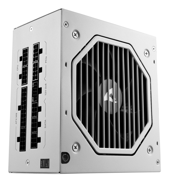 Fuente Alimentación 1200W SHARKOON Rebel P20 No Fully-Modular Blanco