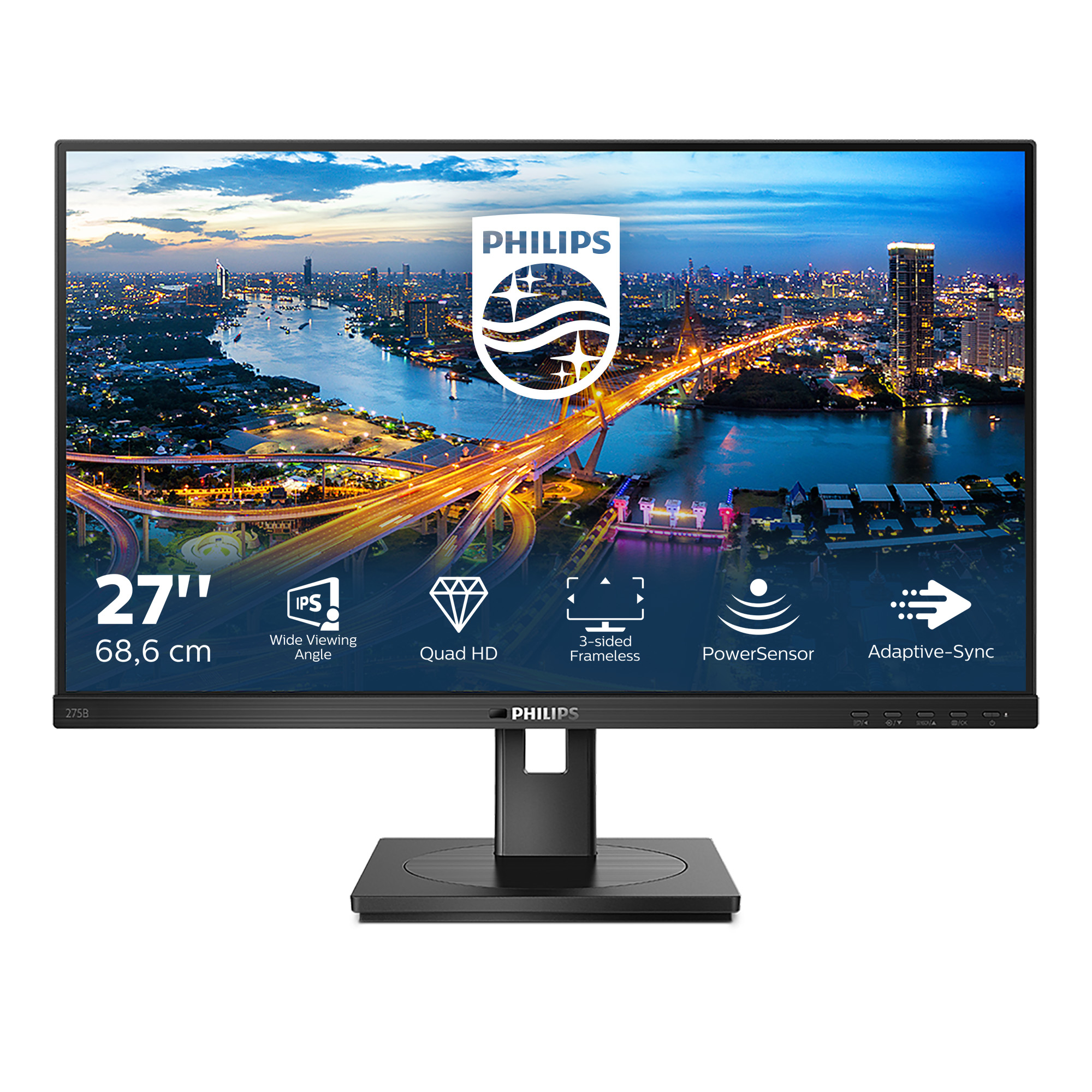 Philips B Line 275B1/00 LED display 68,6 cm (27") 2560 x 1440 275B1/00