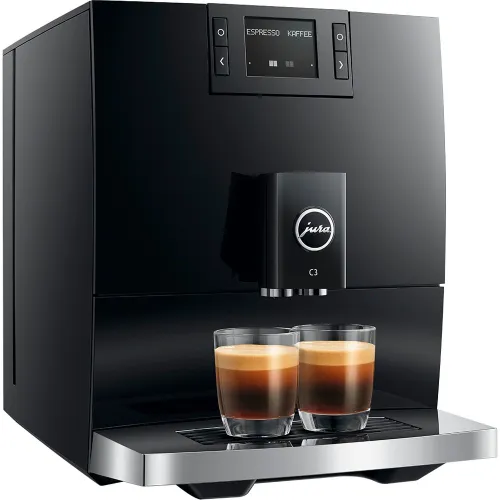 Jura - Cafetera superautomática Jura C3 Piano Black (EA), Pure Coffee.