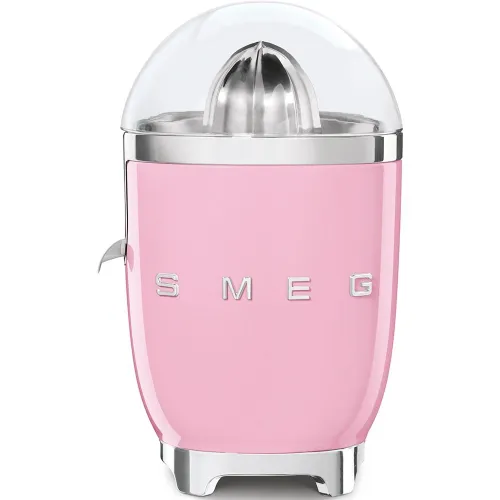 Smeg - Exprimidor eléctrico Smeg CJF11RDEU con estética 50'Style y acabado brillante.