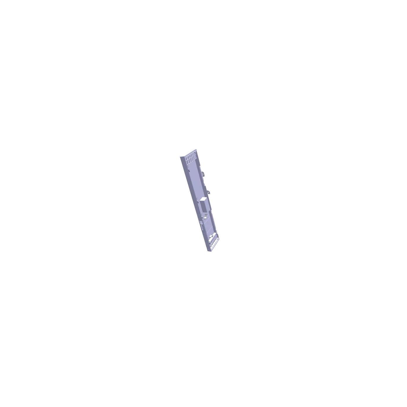 Electrolux panel mandos, negro, AEG, 590mm 140173256136