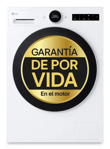 Lavadora carga frontal - LG F4X7511TWS, 11 kg, 1400 rpm, 23 programas, Autodosificación, Selector LCD, Clase A-30%, Blanco