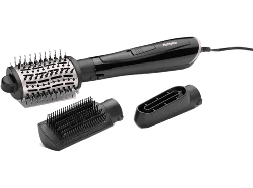 Moldeador - BaByliss AS128E, Tecnología iónica, 2 Niveles de temperatura, 1000 W, Negro/Rosa