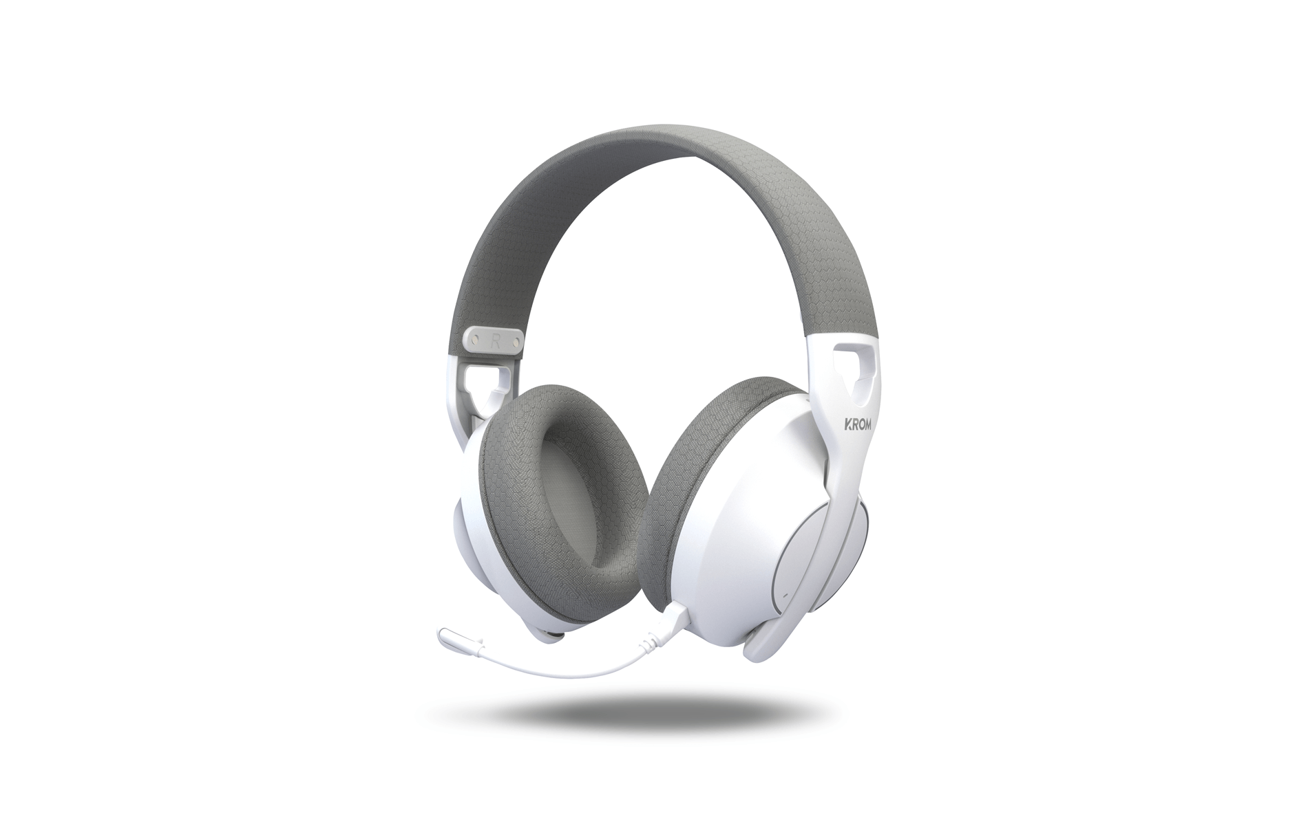 KROM PHASE Auricular GAMING Inalámbrico Blanco