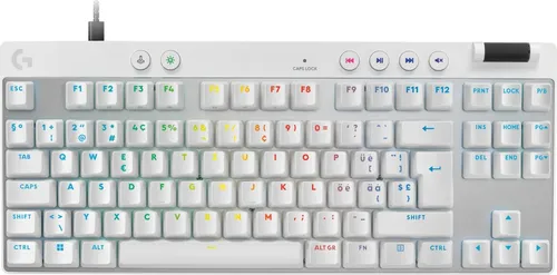 Logitech 920-013286 G Pro X TKL Rapid Teclado Gaming Blanco 920-013286