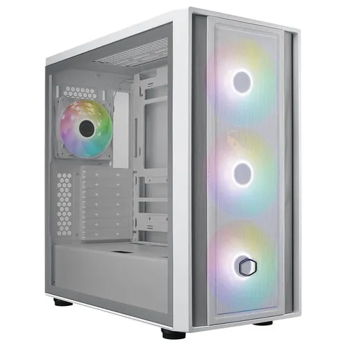COOLER MASTER MasterBox MasterBox 600 White RGB Blanco