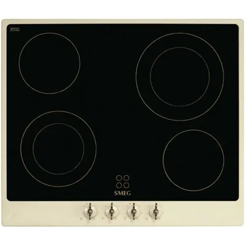 Smeg - Placa vitrocerámica Smeg 4 zonas de cocción - P864PO.