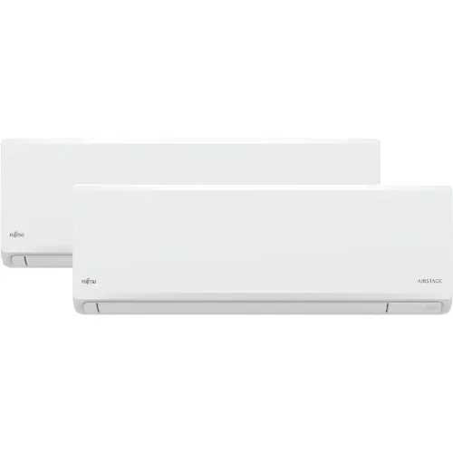 Fujitsu - Aire acondicionado Multisplit 2x1 Fujitsu Inverter con 2.149 frig-h + 2.149 frig-h - ASY25U2MI-KN.
