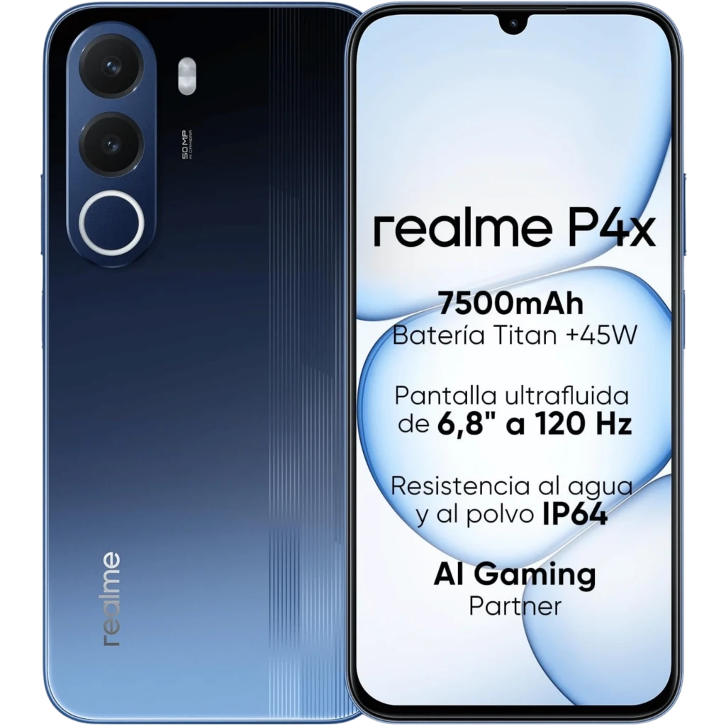 Realme P4X Phantom Navy 128GB 6,5" HD+ 4GB RAM