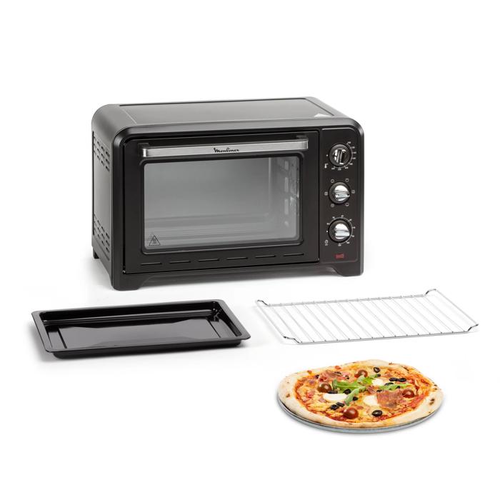 Moulinex Optimo, Horno de sobremesa, 33 L, 7 modos de cocción, Accesorios