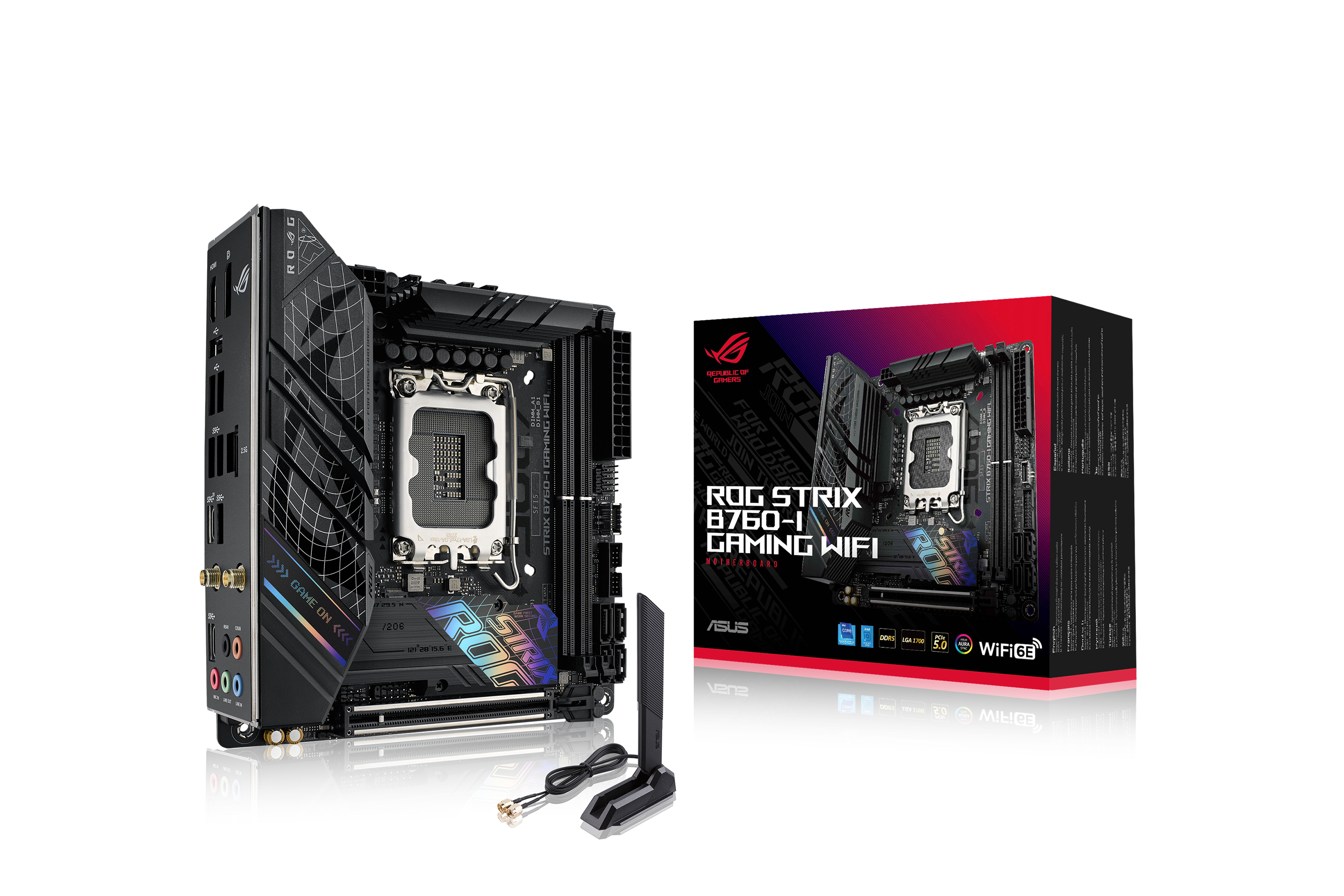 Asus ROG Strix B760-I Gaming WIFI Socket 1700