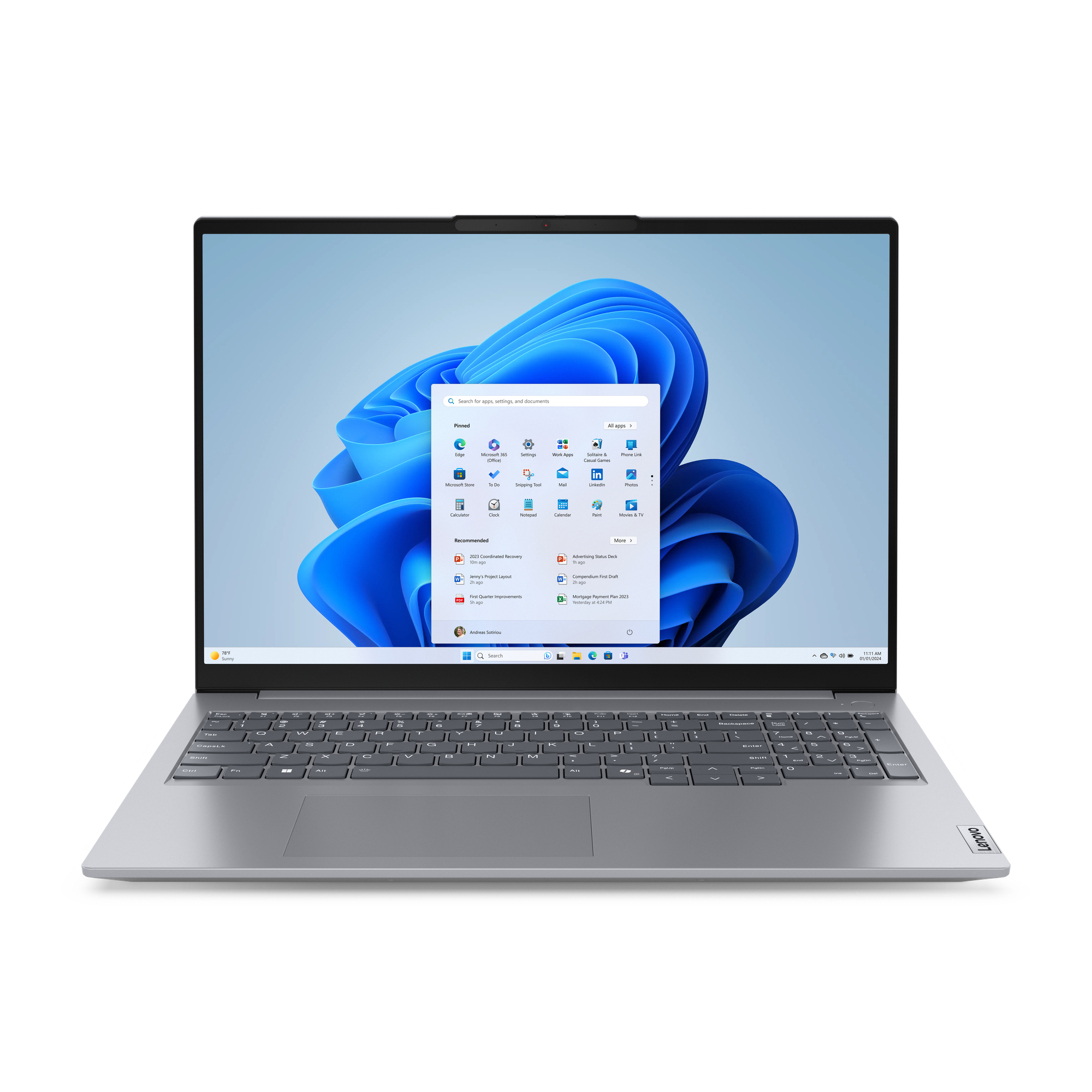 Lenovo ThinkBook 16 G7 ARP AMD Ryzen 5 7535HS 16GB 512GB 16" W11P