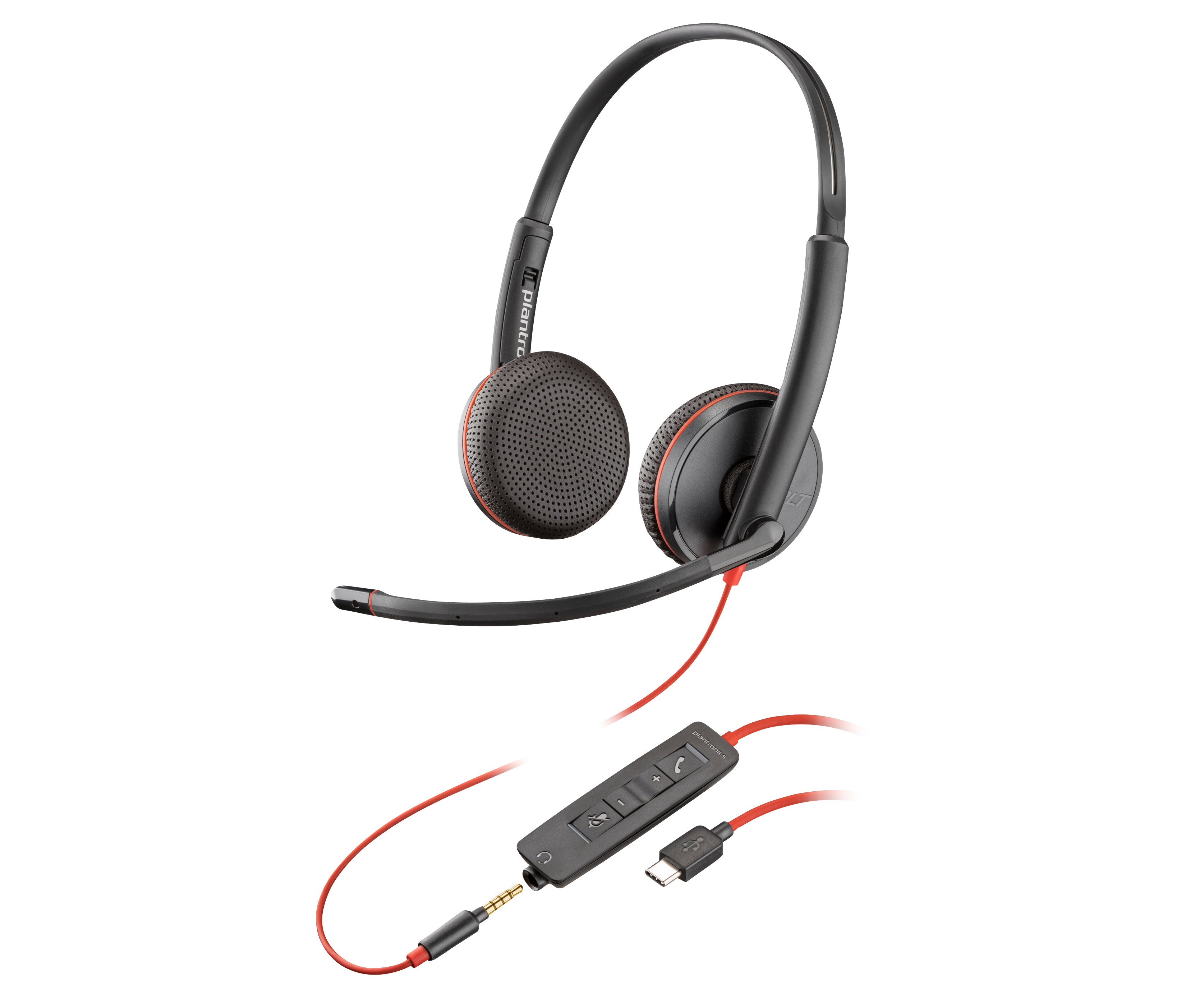 HP Poly Blackwire C3225 Stereo USB-C Headset Alámbrico De 80S04AA