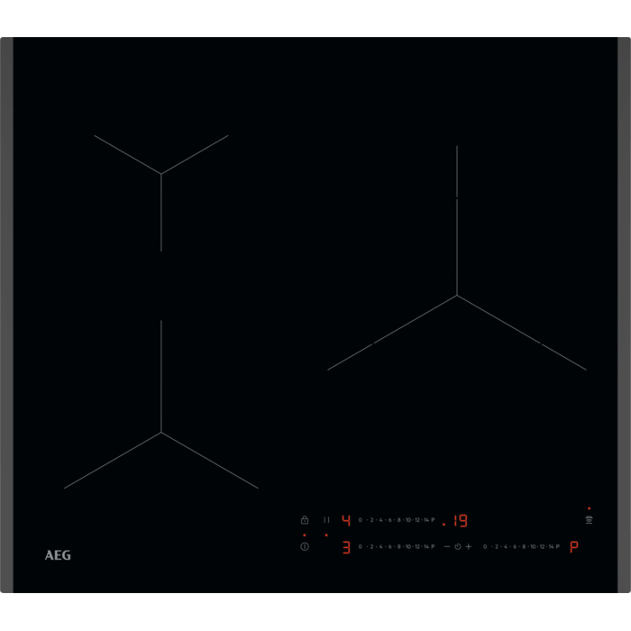 AEG - Placa inducción AEG con 3 zonas de cocción - TO63IV0FFB.