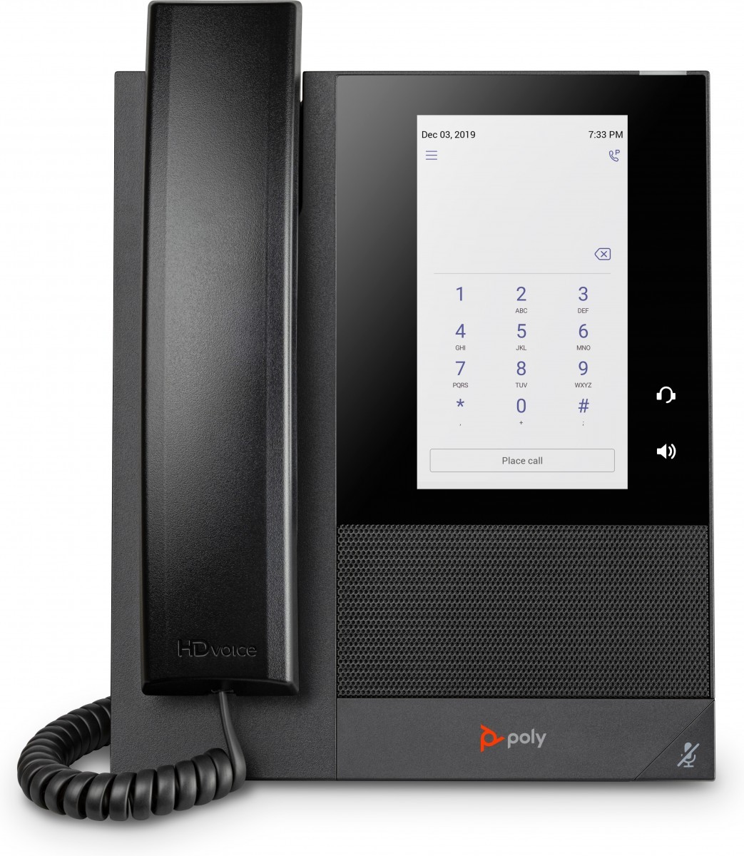 HP Poly CCX 400 Business Media Phone for Microsoft Teams 848Z8AA#AC3