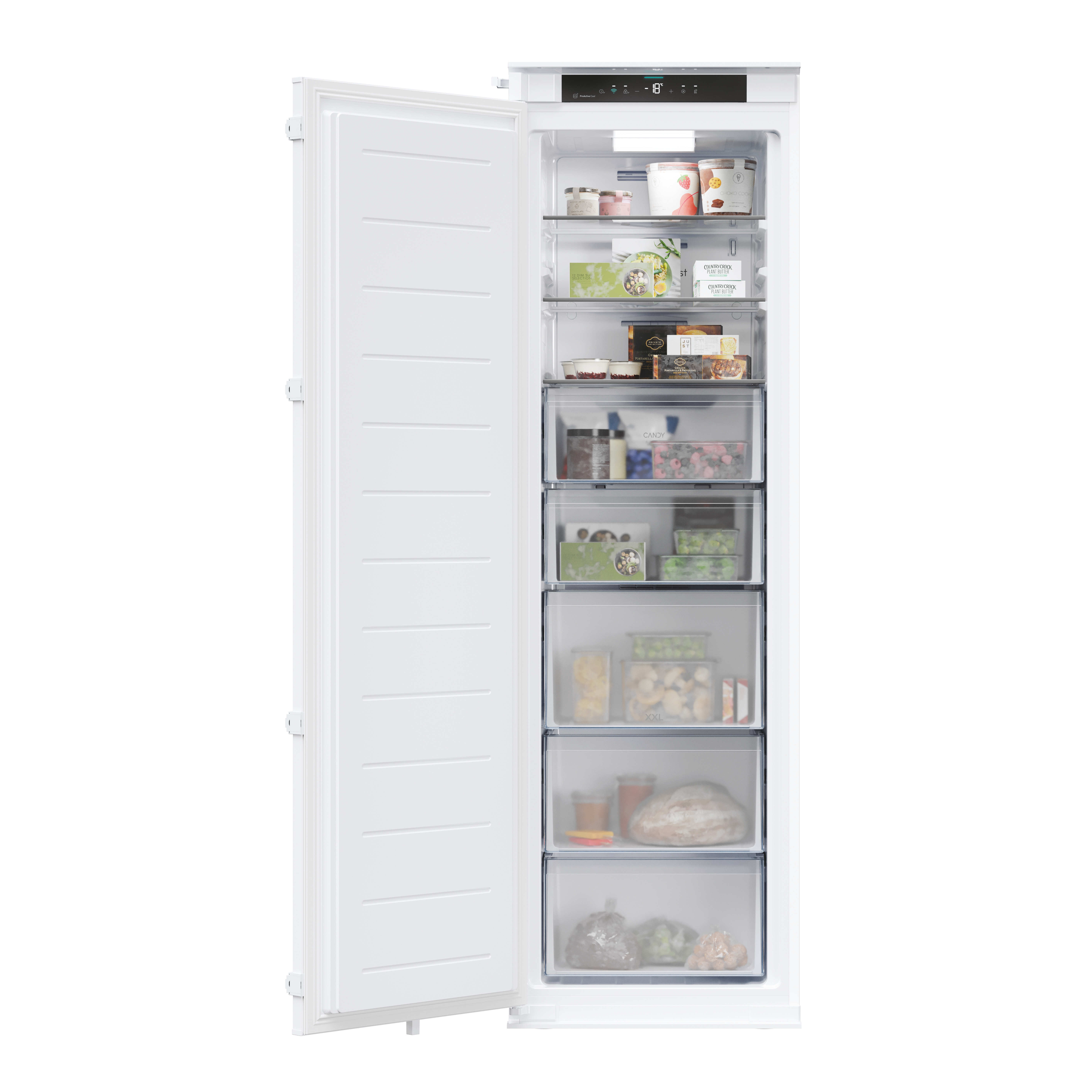 Candy - Congelador vertical integrable Candy Total No Frost - CMT5518EVWF.