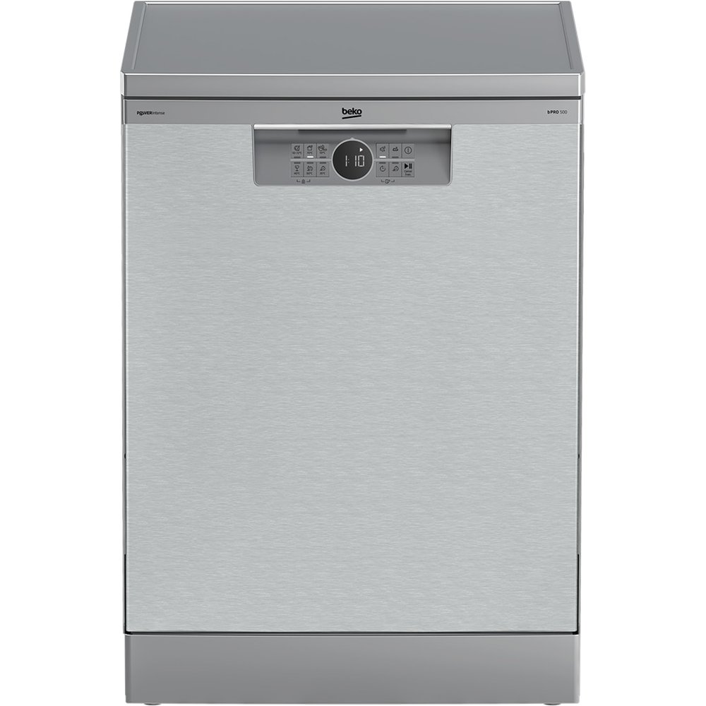 Beko - Lavavajillas Beko Power Intense, 15 servicios, 60 cm, 3ª Bandeja Flexi - BDFN26540XP.