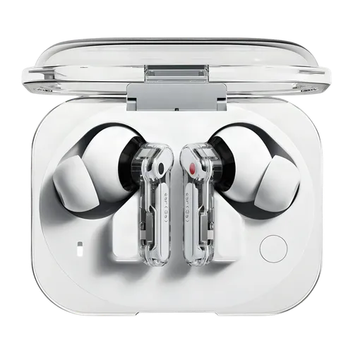 Auriculares True Wireless - Nothing Ear (3a), Hasta 42h de Autonomía, Cancelación Activa Ruido, Llamadas Claras con IA, 6 Micrófonos, Blanco
