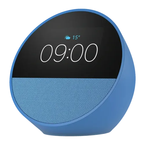 Altavoz inteligente Amazon Echo Spot (2024) 2,83 pulgadas Táctil Alexa Azul Océano