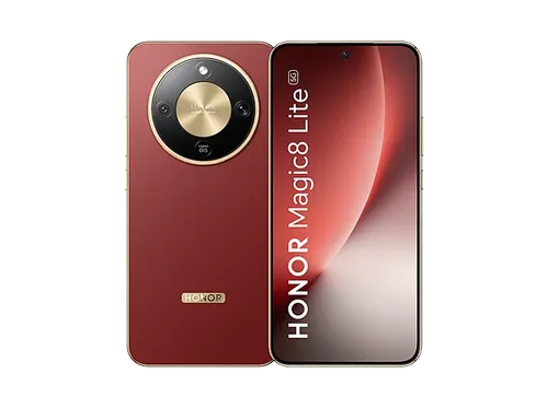 Honor Magic8 Lite, Reddish Brown, 256GB, 8GB RAM, 6.79" AMOLED de 4320 Hz, Qualcomm® Snapdragon® 6 Gen 4 (4nm), 7500 mAh