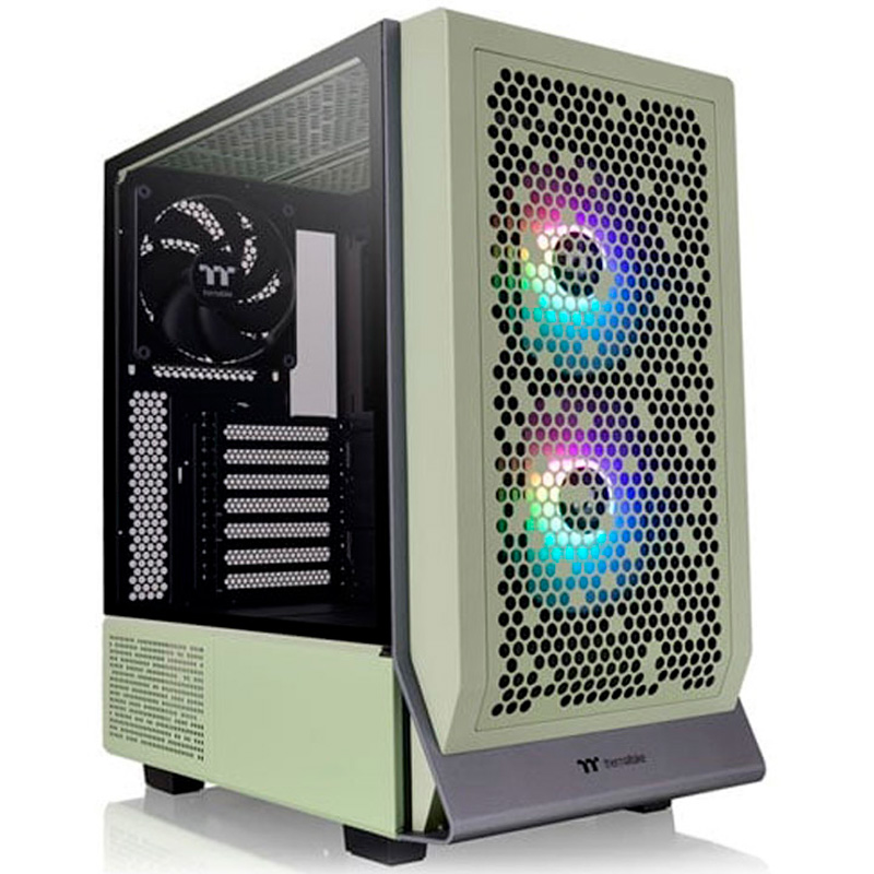 Thermaltake Ceres 300 TG Matcha Green ARGB Verde