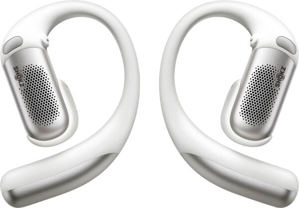 Auriculares True Wireless - Shokz OpenFit Pro, 50 h Autonomía, Reducción de Ruido, IP55, Blanco