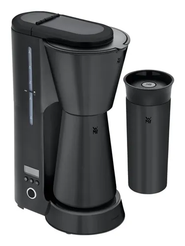 KITCHENminis Aroma Cafetera De Goteo, Termo To-Go, Deep Black