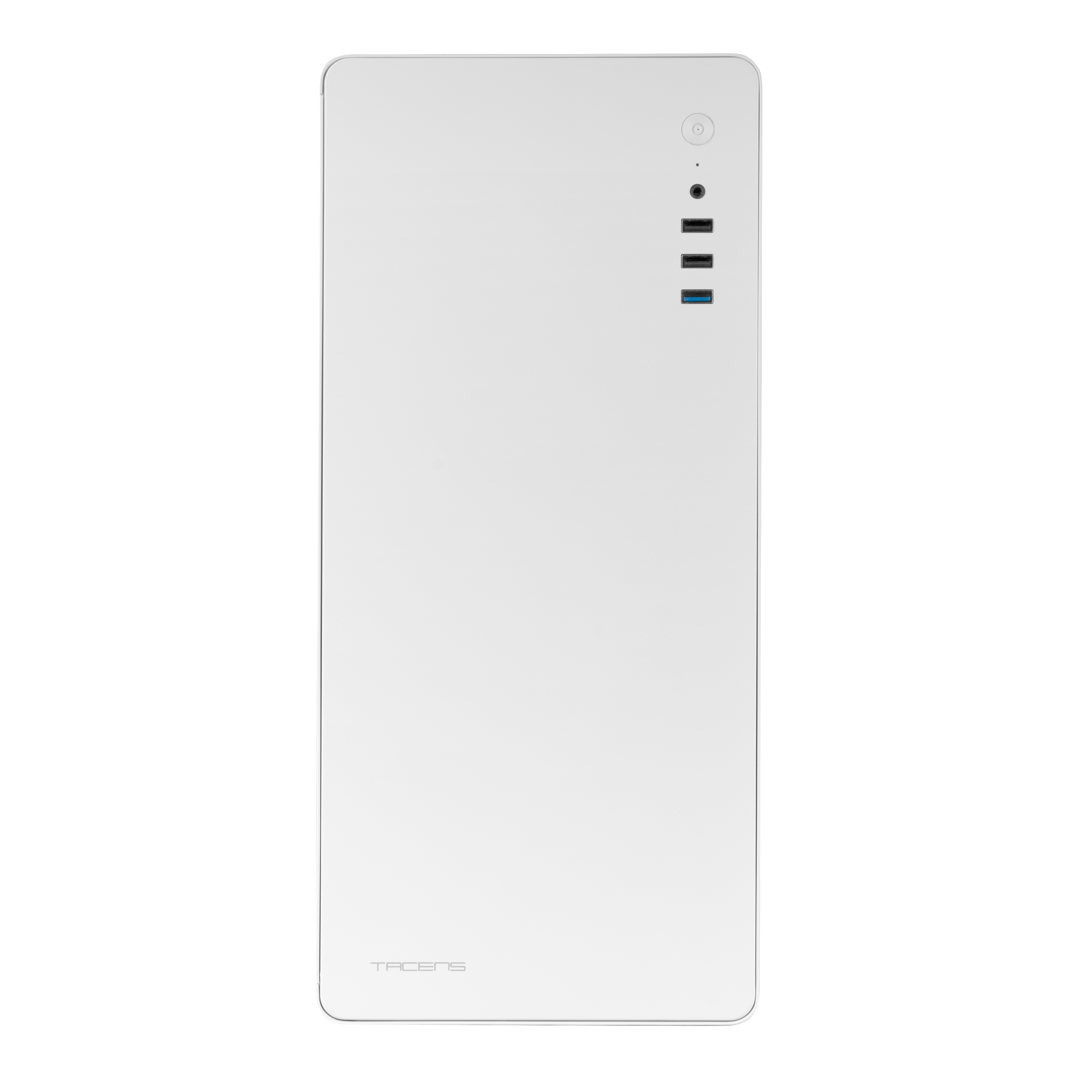 TACENS ENSIS, Caja PC ATX, Diseño Completamente Metálico, Estructura Robusta Ultrarresistente, Semitorre con Ventilador 120mm FDB Ultrasilencioso, US