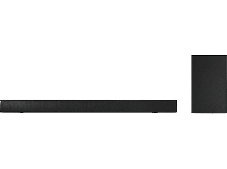 Barra de sonido - Panasonic HTB150, Bluetooth, 100 W, 2.1 Canales, Subwoofer Inalámbrico, Negro