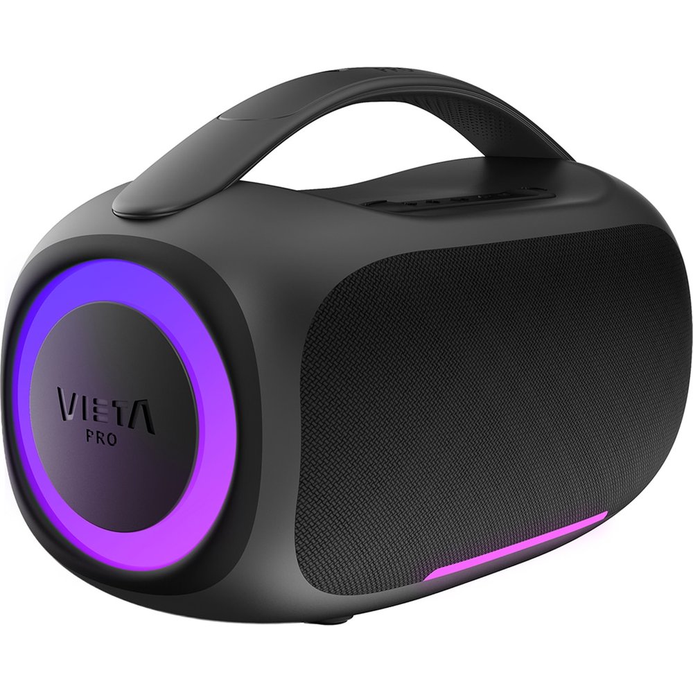 Vieta Pro - Altavoz portátil Vieta Pro Boost, 60W, Bluetooth, IPX4, luces RGB.