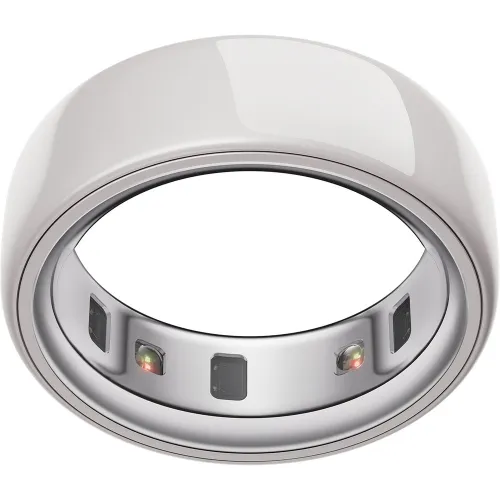 Oura - Anillo inteligente Oura Ring Gen4 Ceramic Blanco nube.