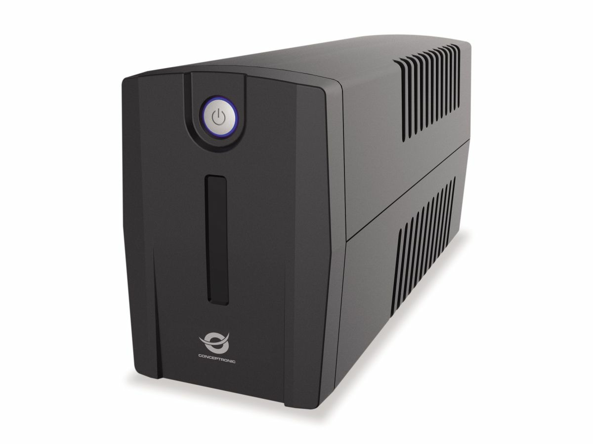 SAI CONCEPTRONIC 1000VA / 600W OFFLINE 4xIEC, HID USB, RJ45 In/Out AVR