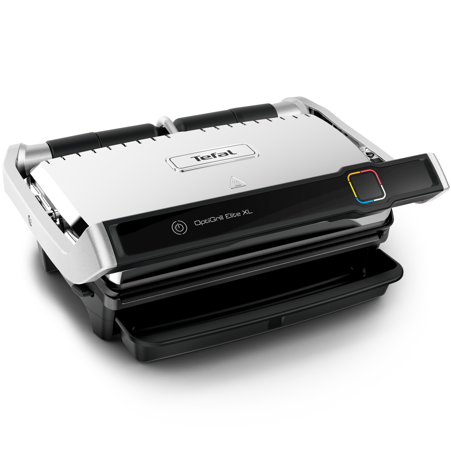 Tefal Optigrill Elite XL, Grill, 16 Programas, 6 Personas, Inox, Superficie de cocción de 40x20 cm