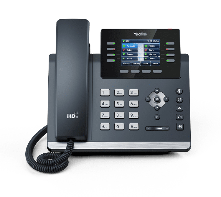 Teléfono IP SIP Yealink T44W (Wi-Fi y BT) SIP-T44W