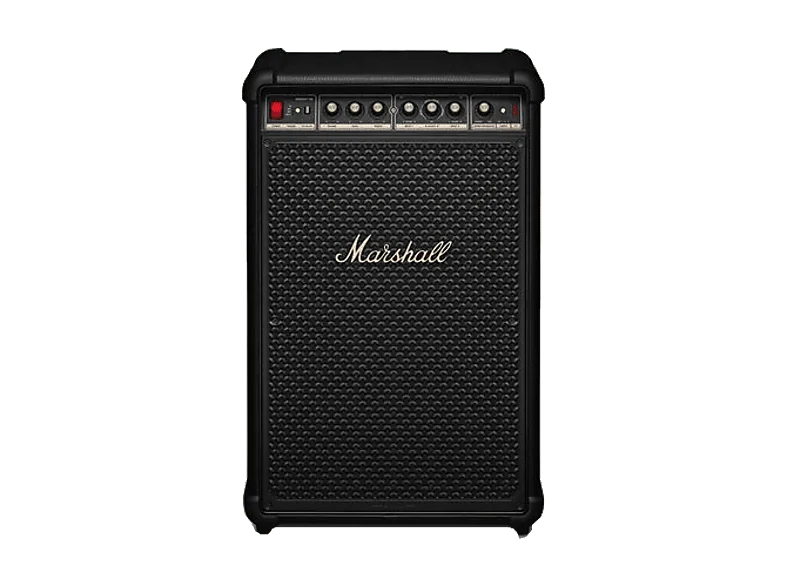 Altavoz de gran potencia - Marshall Bromley 750, 442 W, Con batería, Autonomía 40 h, 127dB(A), Sonido 360° y Efectos Luz Integrados, Negro