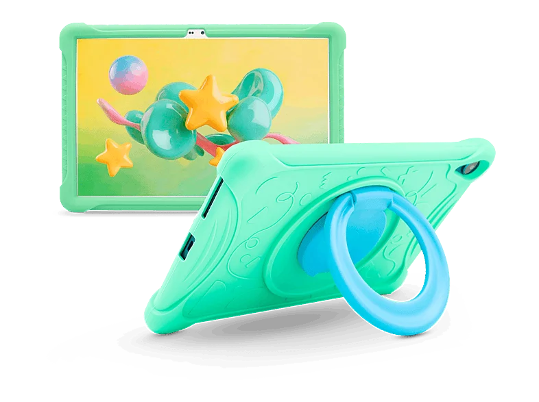 Tablet infantil - PEAQ MIA Kids Tab, WiFi 6, 10" HD, 4 GB RAM, 128 GB, Menta