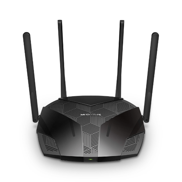 ROUTER WIFI 6 DUALBAND MERCUSYS MR80X WIFI 6 AX3000 4P GIGABIT 4 ANTENAS DE ALTA GANANCIA