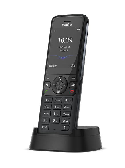 Yealink W78H Teléfono Inalámbrico con Pantalla TFT Negra 21h de W78H