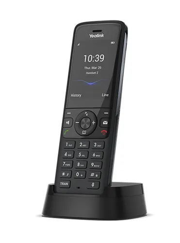 Yealink 1302023 W78H Teléfono Inalámbrico Negro con Pantalla 1302023