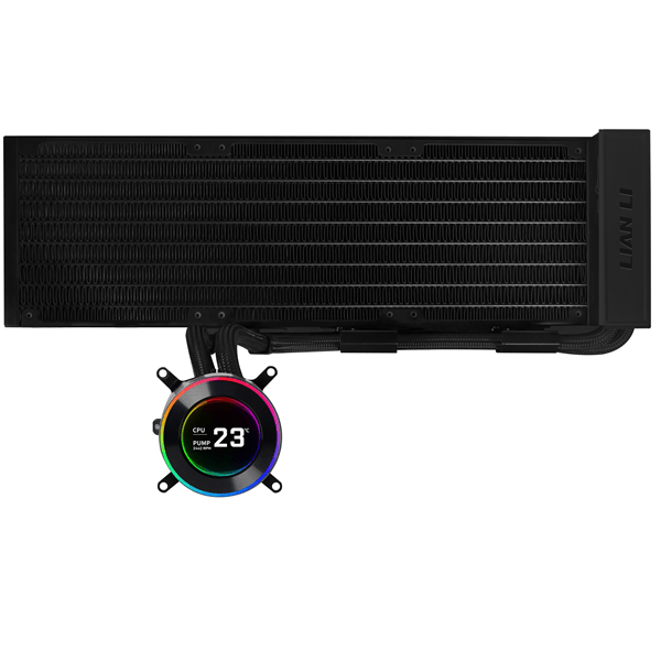 Lian Li GA II Hydroshift II LCD C 360N Carcasa del ordenador Sistema de refrigeraci n l quida todo en uno Negro