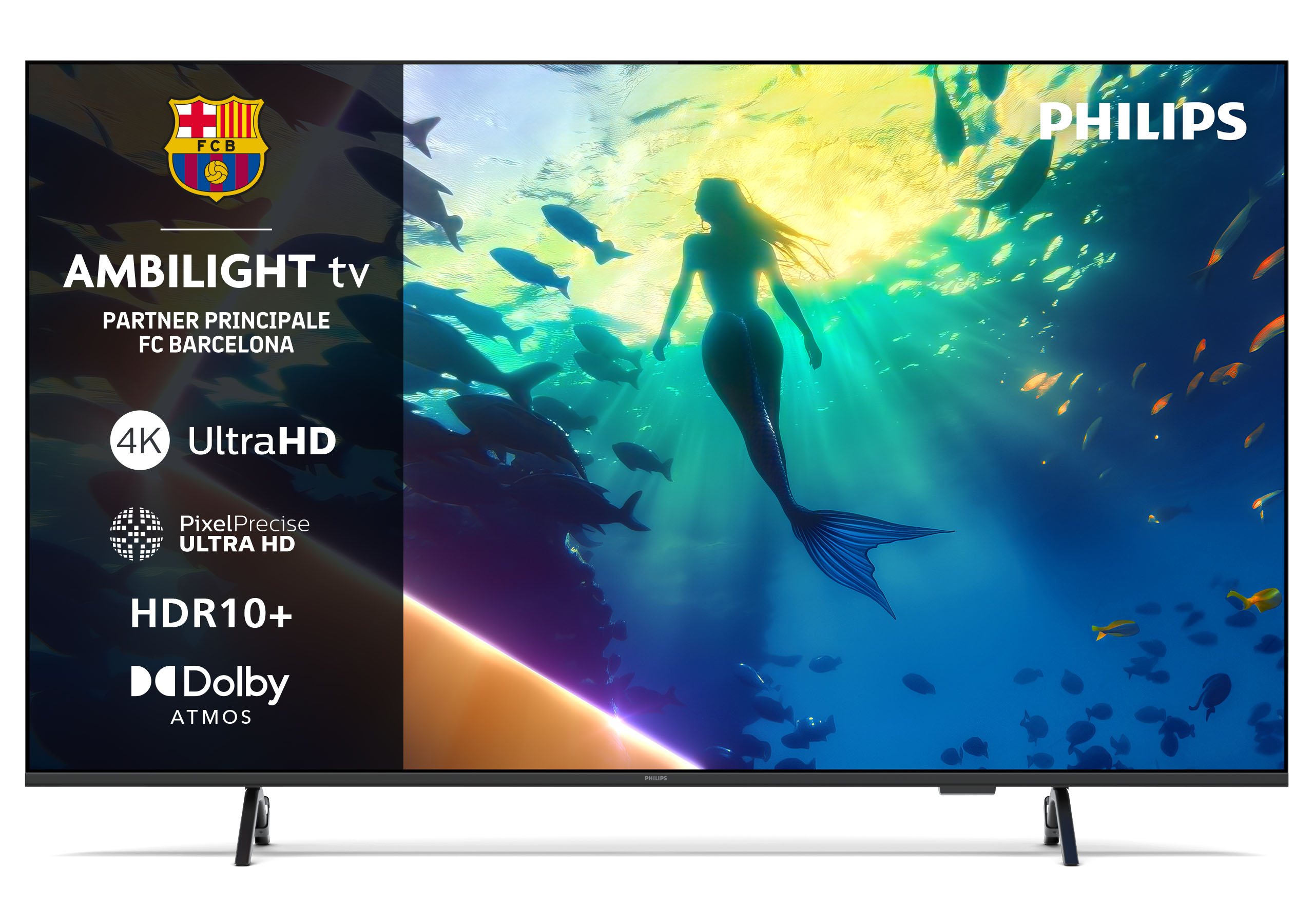 Philips 50PUS8010 50" 4K UHD LED Smart TV Ambilight Negro