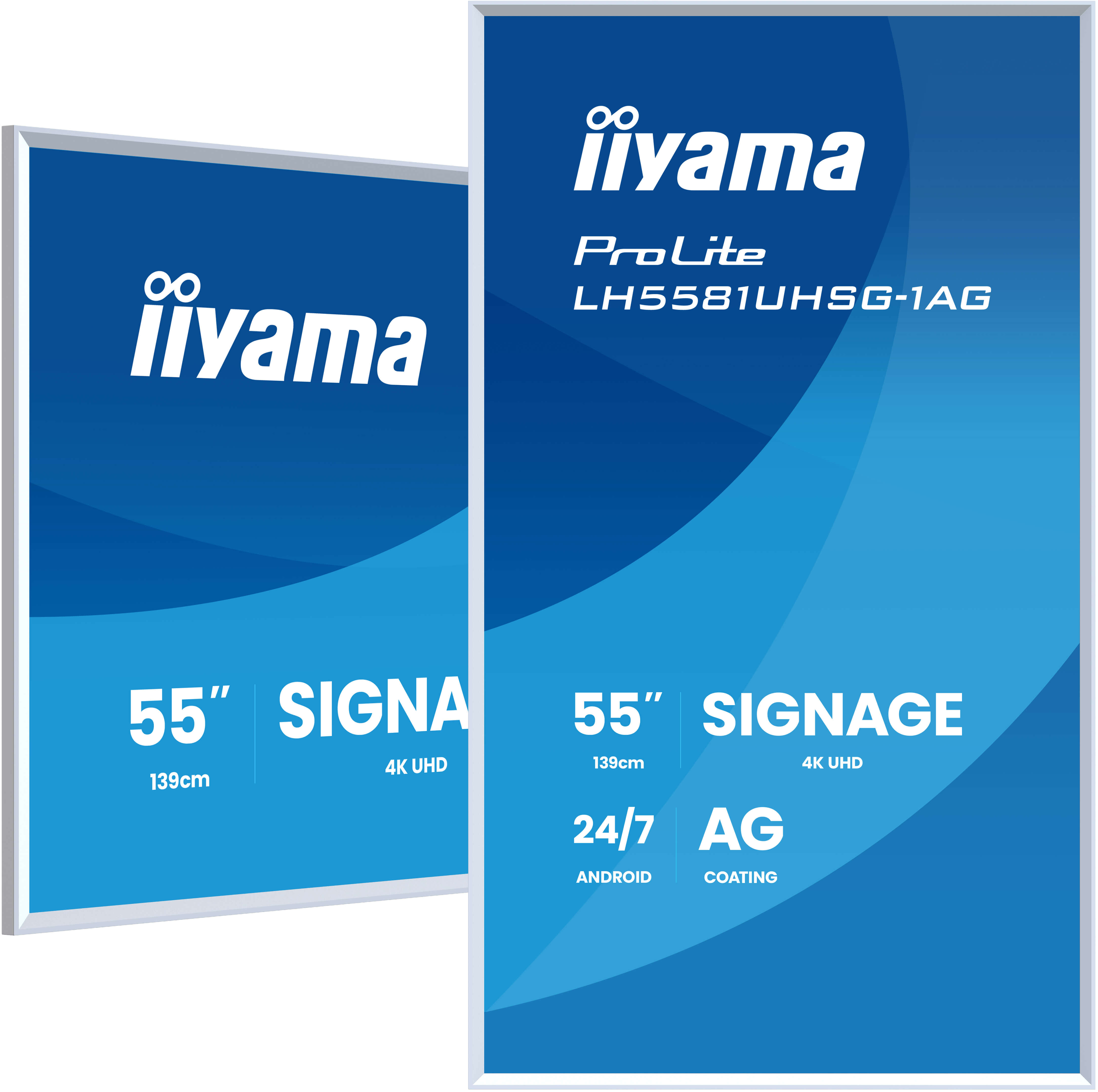 iiyama LH5581UHSG-1AG 55 pulgadas Gallery Line marco LH5581UHSG-1AG