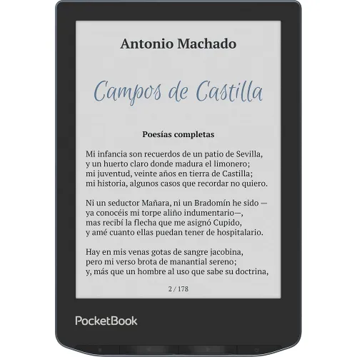 PocketBook - e-Reader PocketBook Verse Pro Color, 6" E Ink Kaleido 3, 16GB + 1GB RAM.