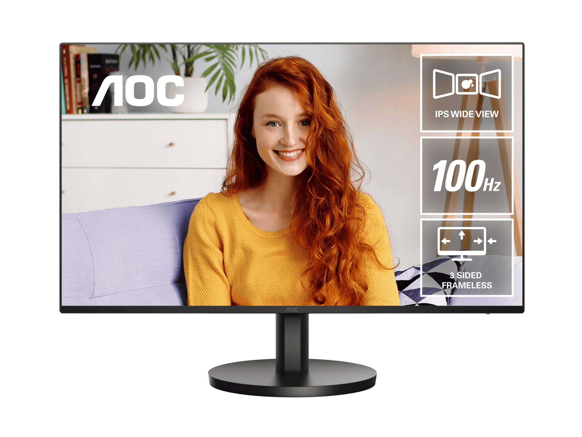 AOC 24B3HA2 pantalla para PC 60,5 cm (23.8") 1920 x 1080 24B3HA2