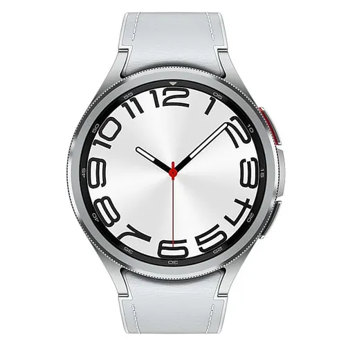 Samsung - Samsung Galaxy Watch6 Classic 47mm Plata Bluetooth Smartwatch.