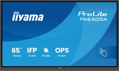 iiyama TN6505A-B1AG Pantalla Interactiva 65" IPS 4K IR 40 TN6505A-B1AG